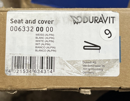 Duravit elongated toilet seat - elongated,